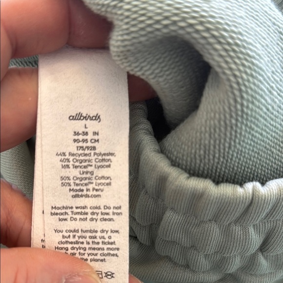 allbirds Anytime Sweatpant Size Large Bark Grey - Picture 7 of 10